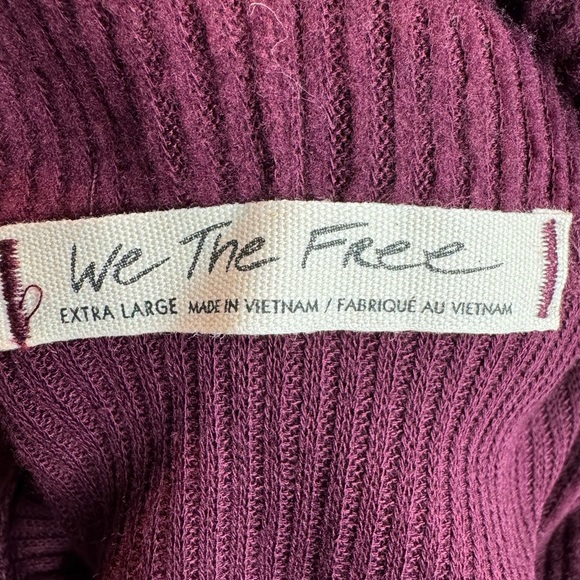 NWT We The Free Snow Bunny Long Sleeve Top Size XL - Picture 7 of 13